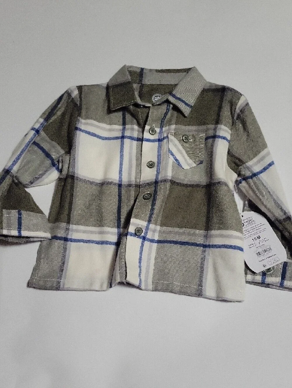 18-month NWT Outfit And Flannel